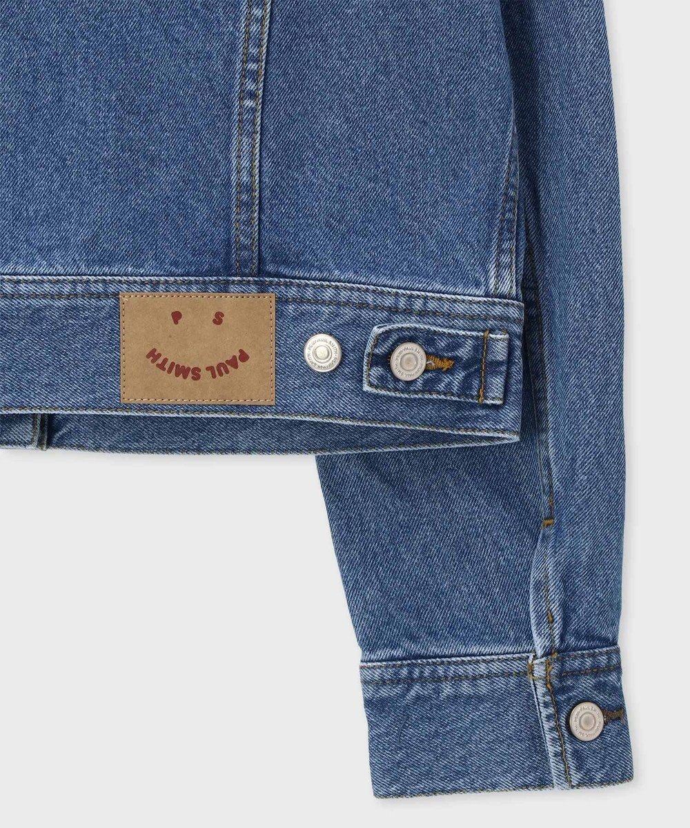 Paul Smith PS Happy フラワーエンブロイダリー デニムジャケット 