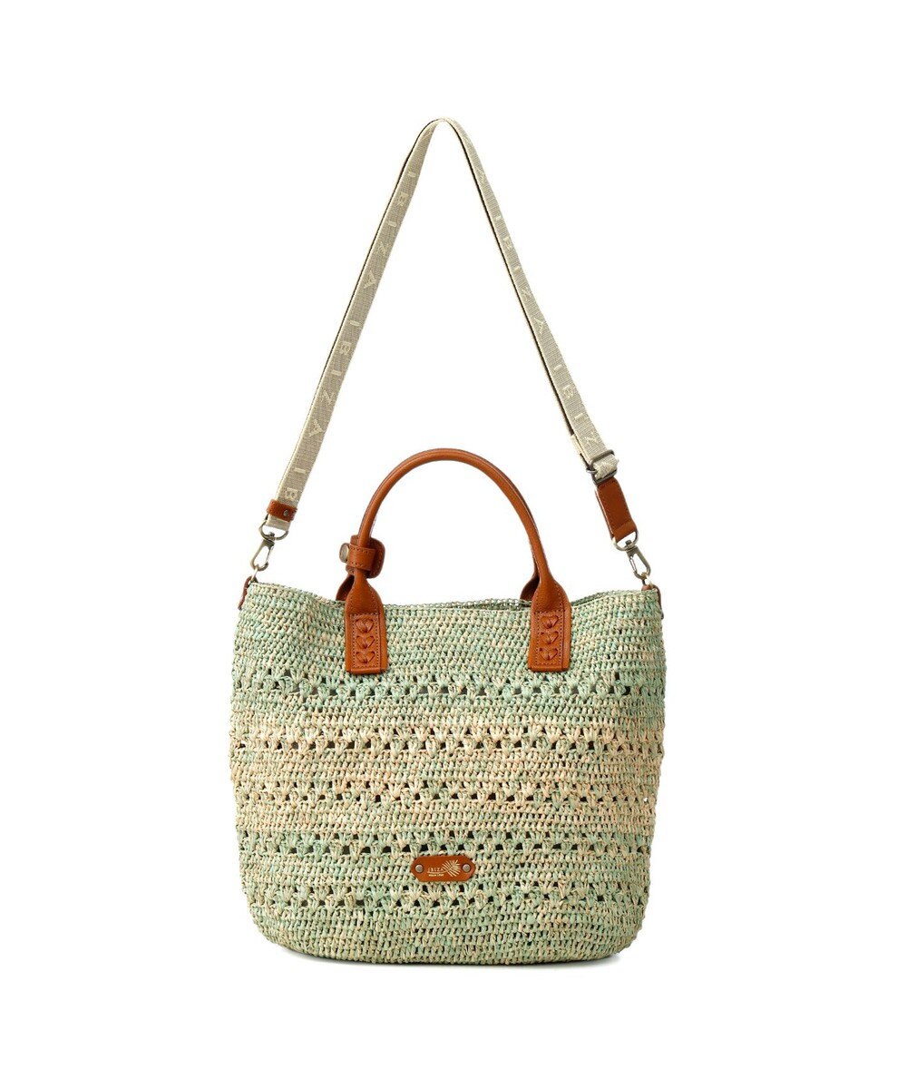 IBIZA ラフィア　2WAYバッグ 