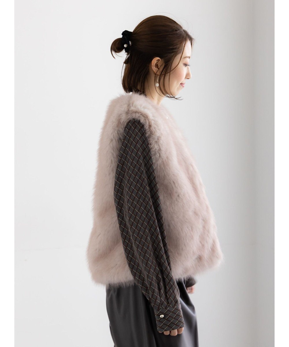 Te chichi ショートファーベスト 