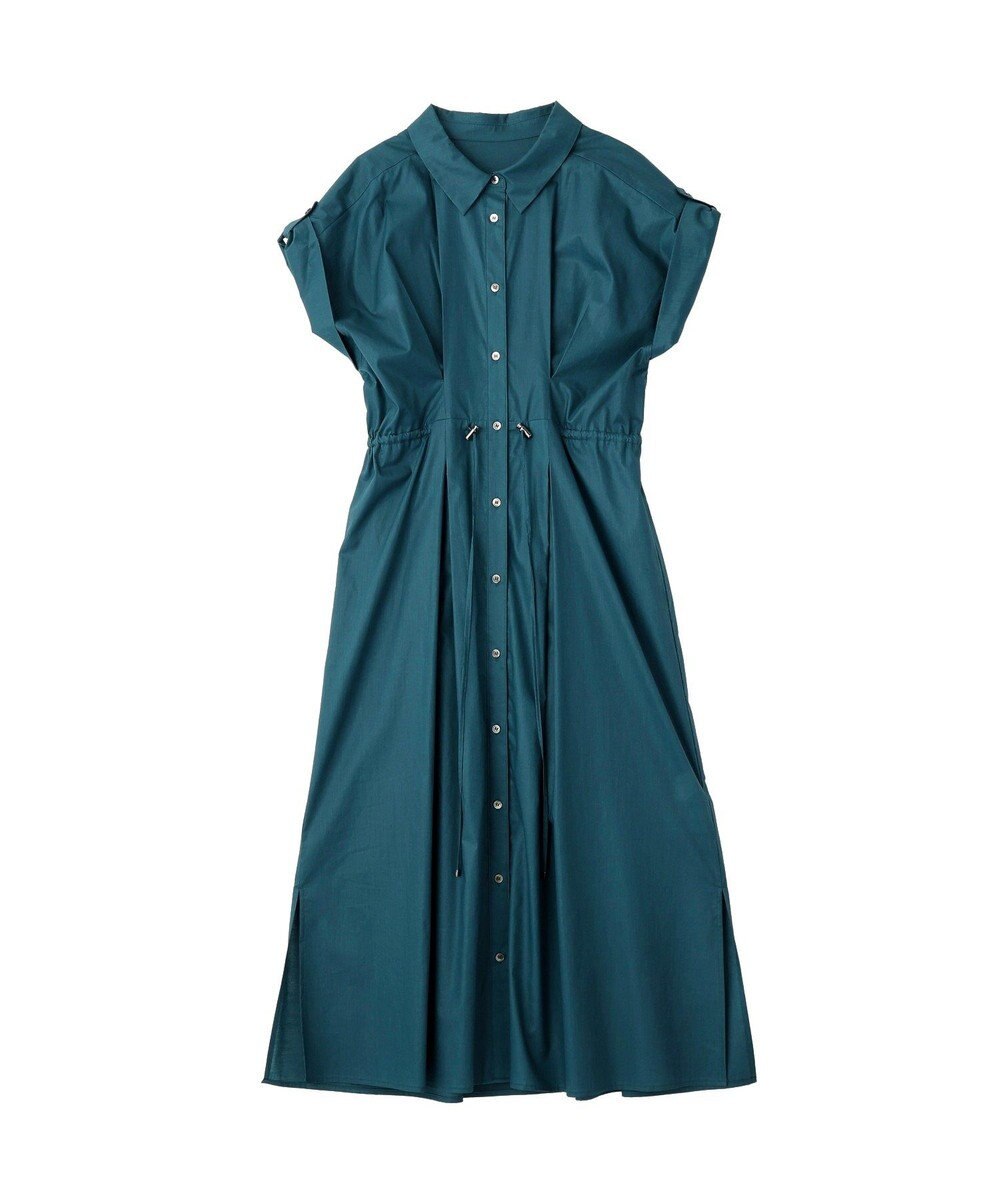 YECCA VECCA 【ORGABITS】タックシャツワンピース 