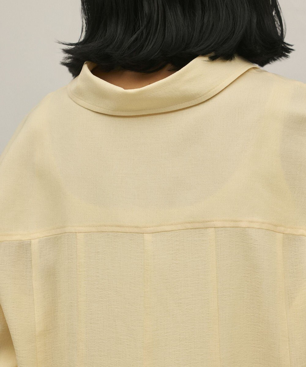 GRACE CONTINENTAL バックフレアシャツ 