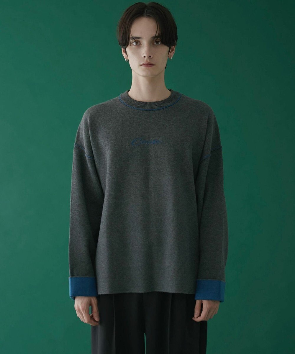 WEGO アウトリンキングニットプルオーバー 