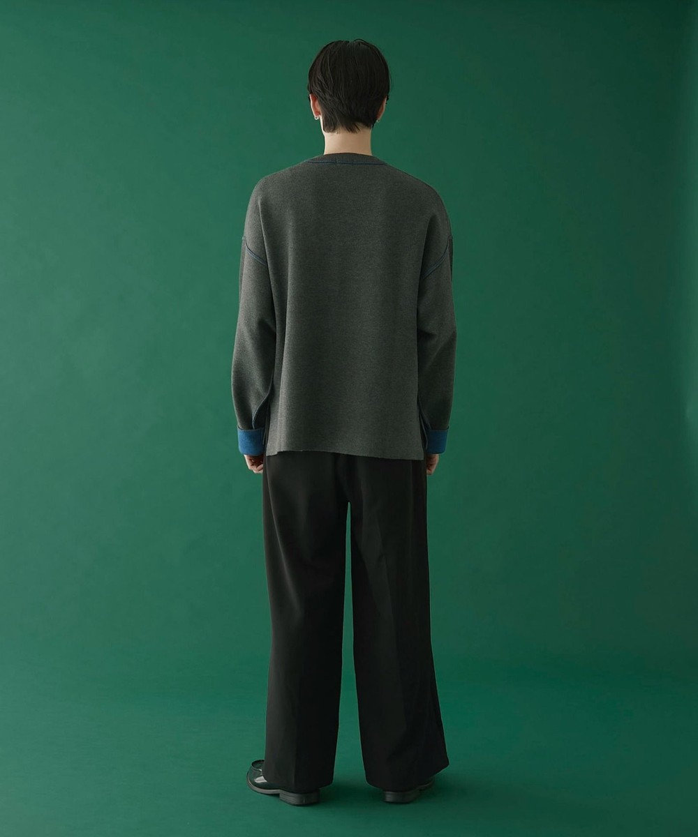 WEGO アウトリンキングニットプルオーバー 