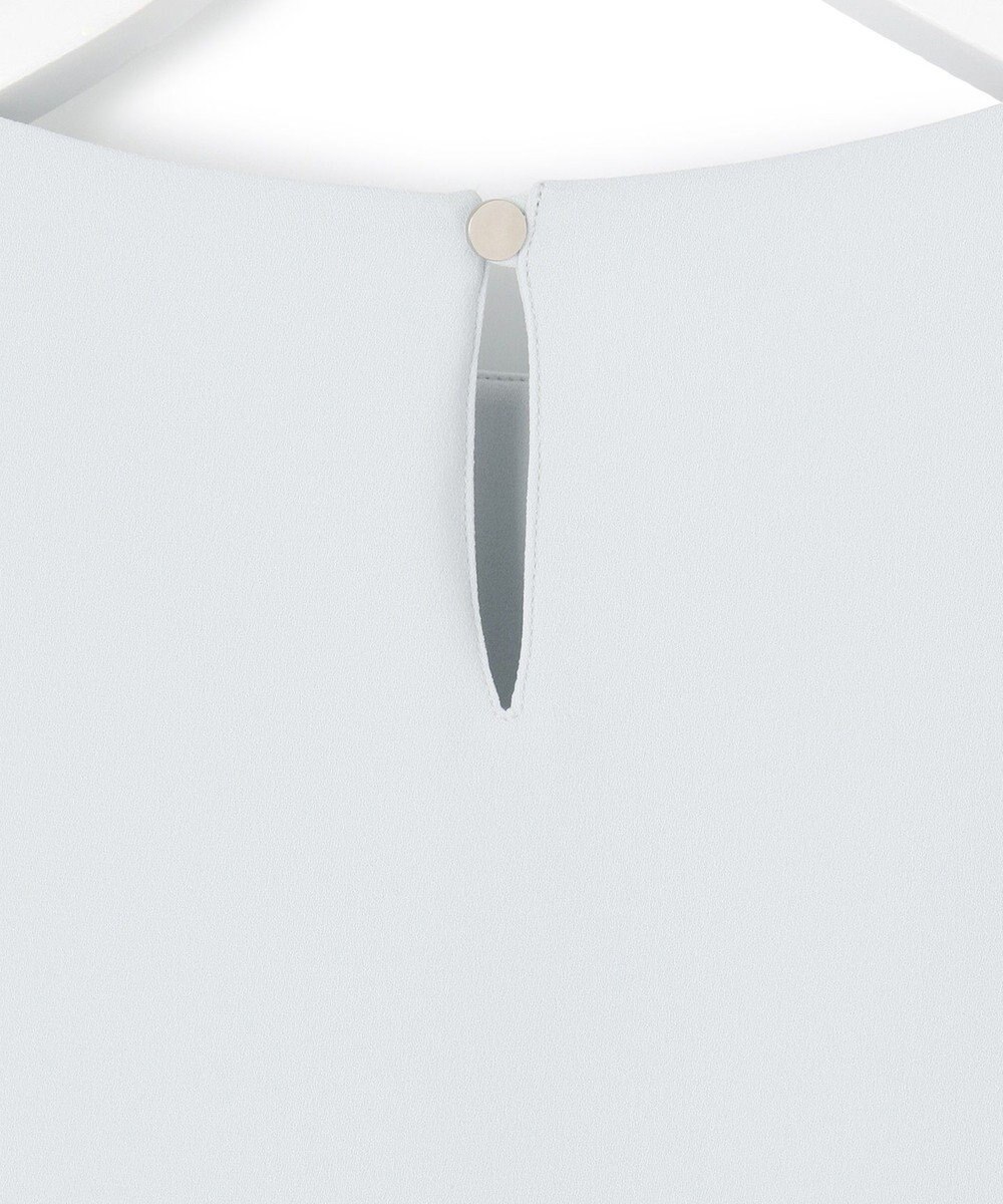 23区 L 【吸水速乾/UVカット/接触冷感】ストレッチジョーゼット  ケープデザイン カットソー 