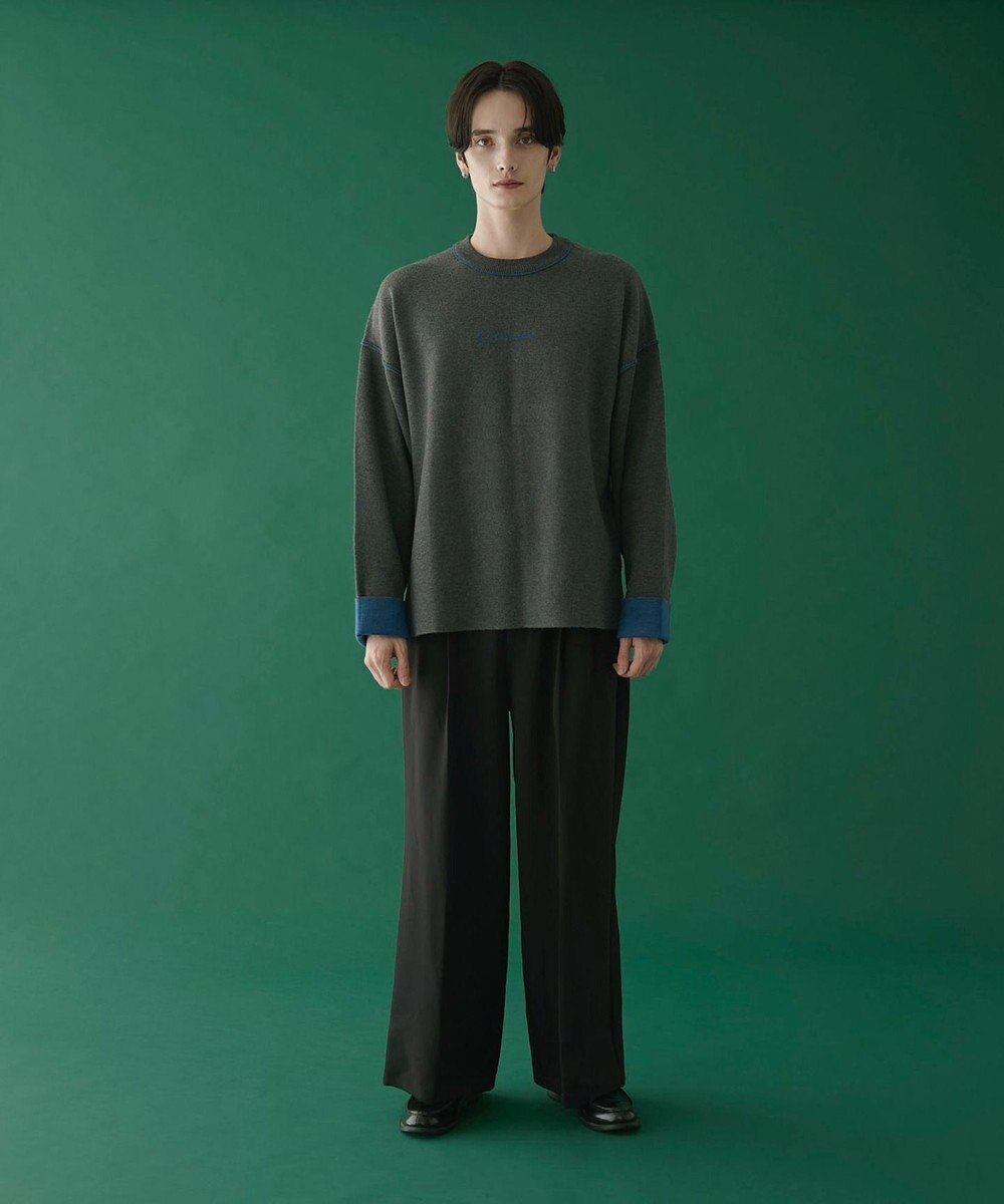 WEGO アウトリンキングニットプルオーバー 