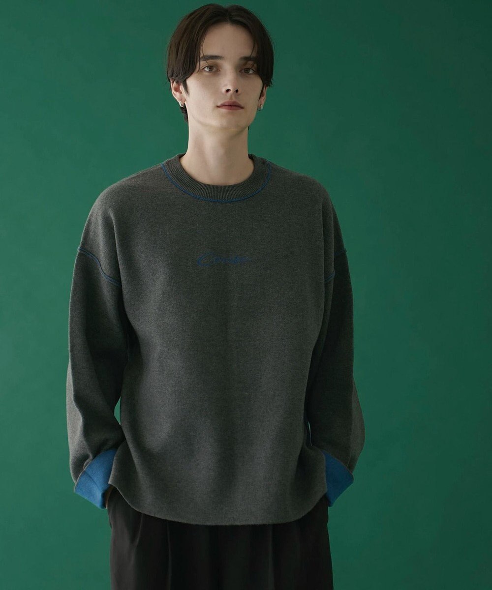 WEGO アウトリンキングニットプルオーバー 