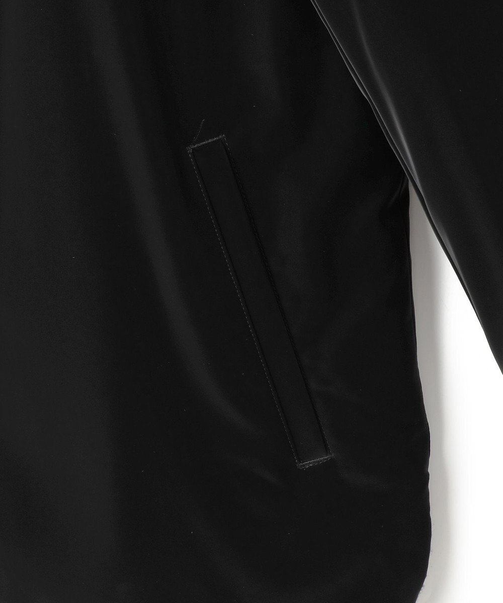 ICB L 【リバーシブル着用可能】 ラミネートパイルキルト ミドル丈コート 