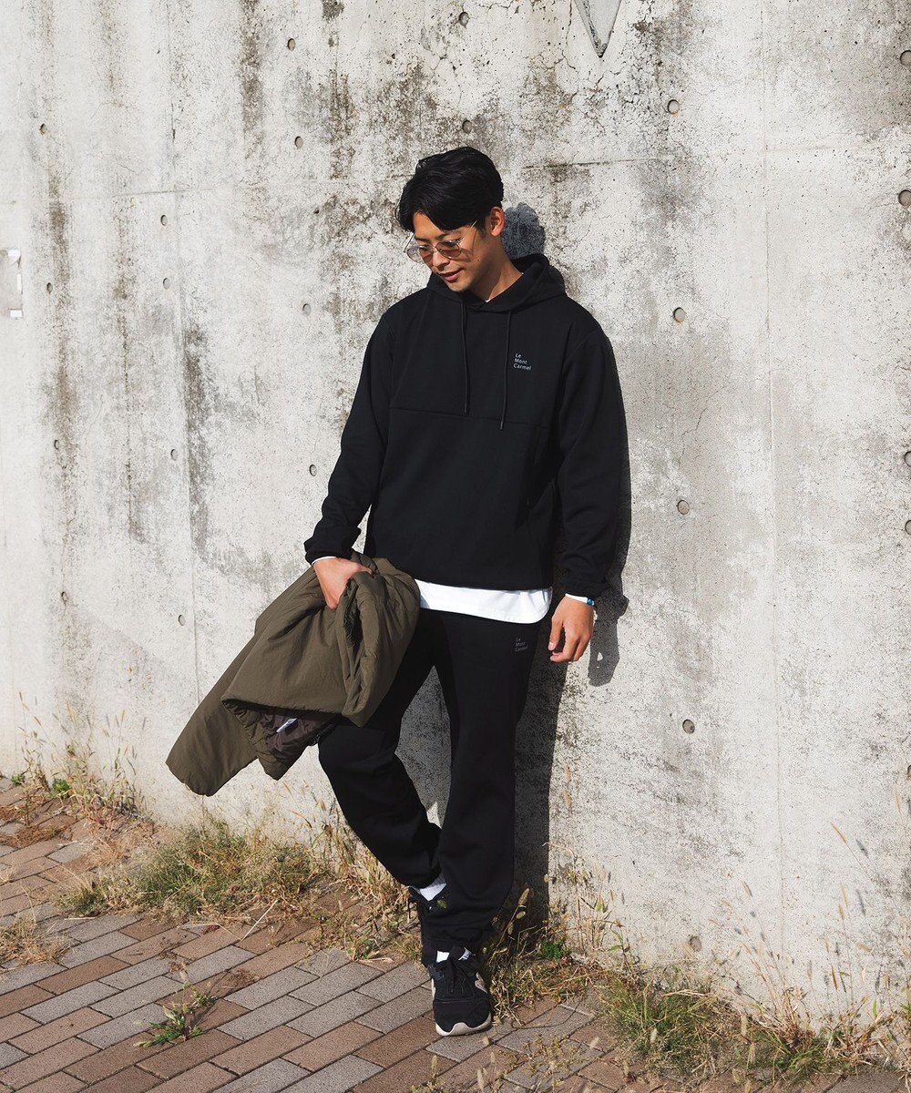 SHARE PARK MENS 【UVカット・吸水速乾・ストレッチ・軽量・アンチピリング 】ダンボールフードパーカー（L・XLサイズ） 