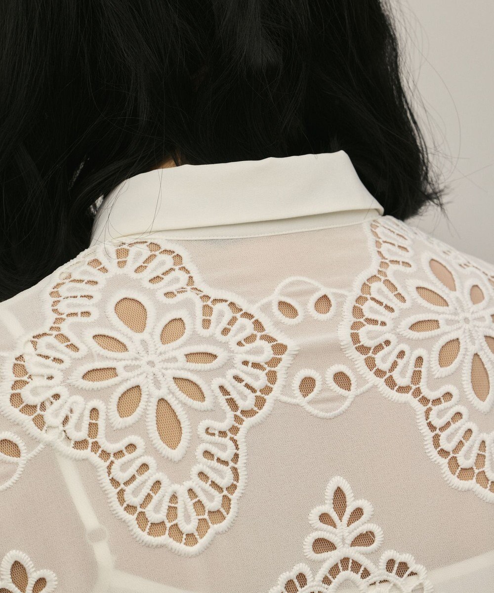 GRACE CONTINENTAL カットレースワンピース 