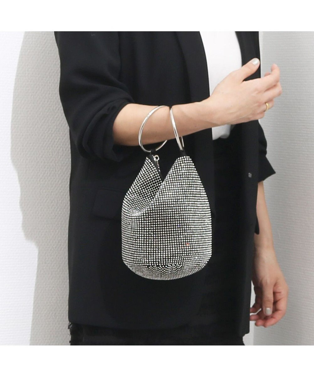 UNBILLION カシュカシュ cachecache / リングハンドル巾着パーティバッグ 