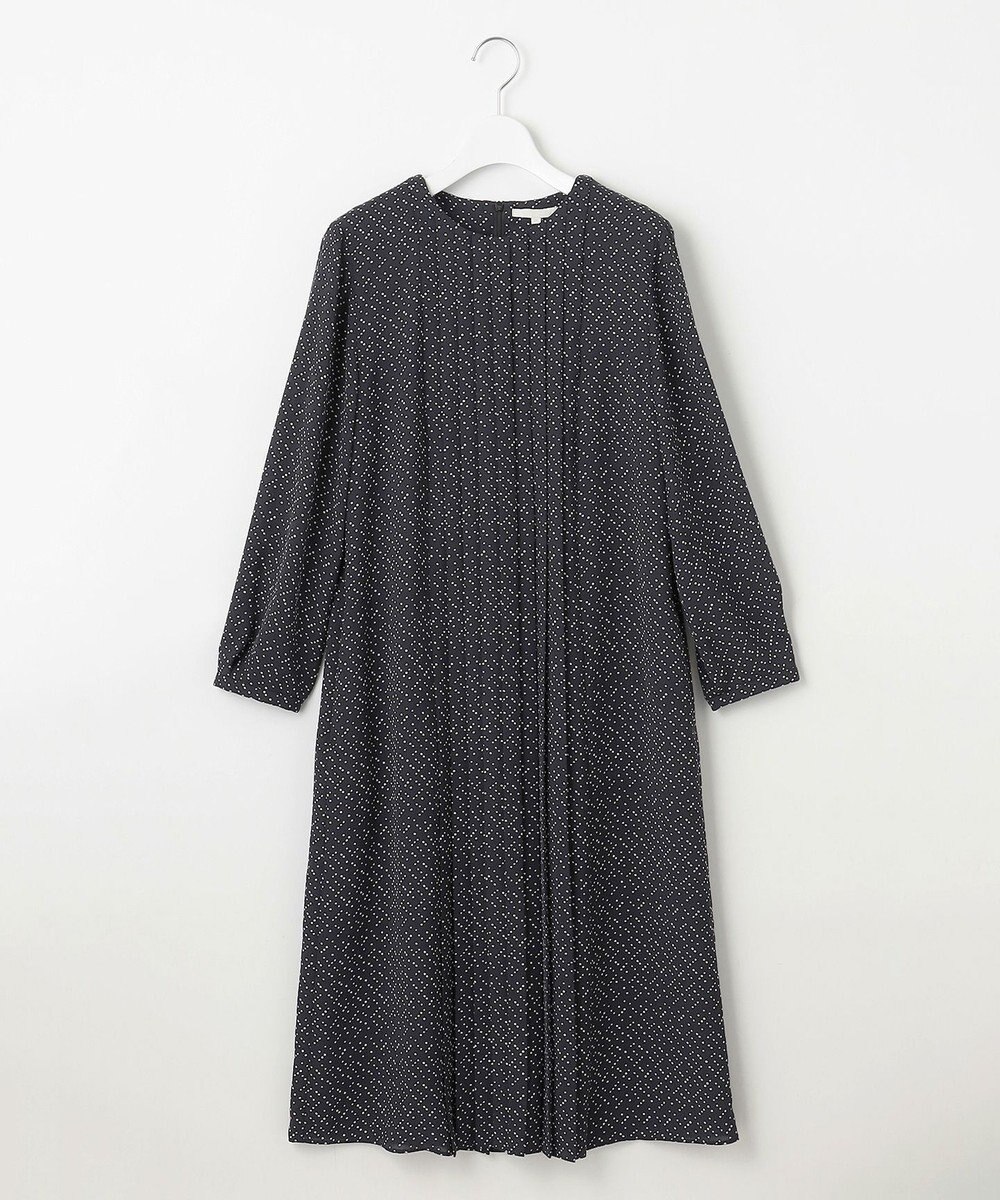 自由区 L 【19号サイズまで展開】ライトサテン ワンピース 