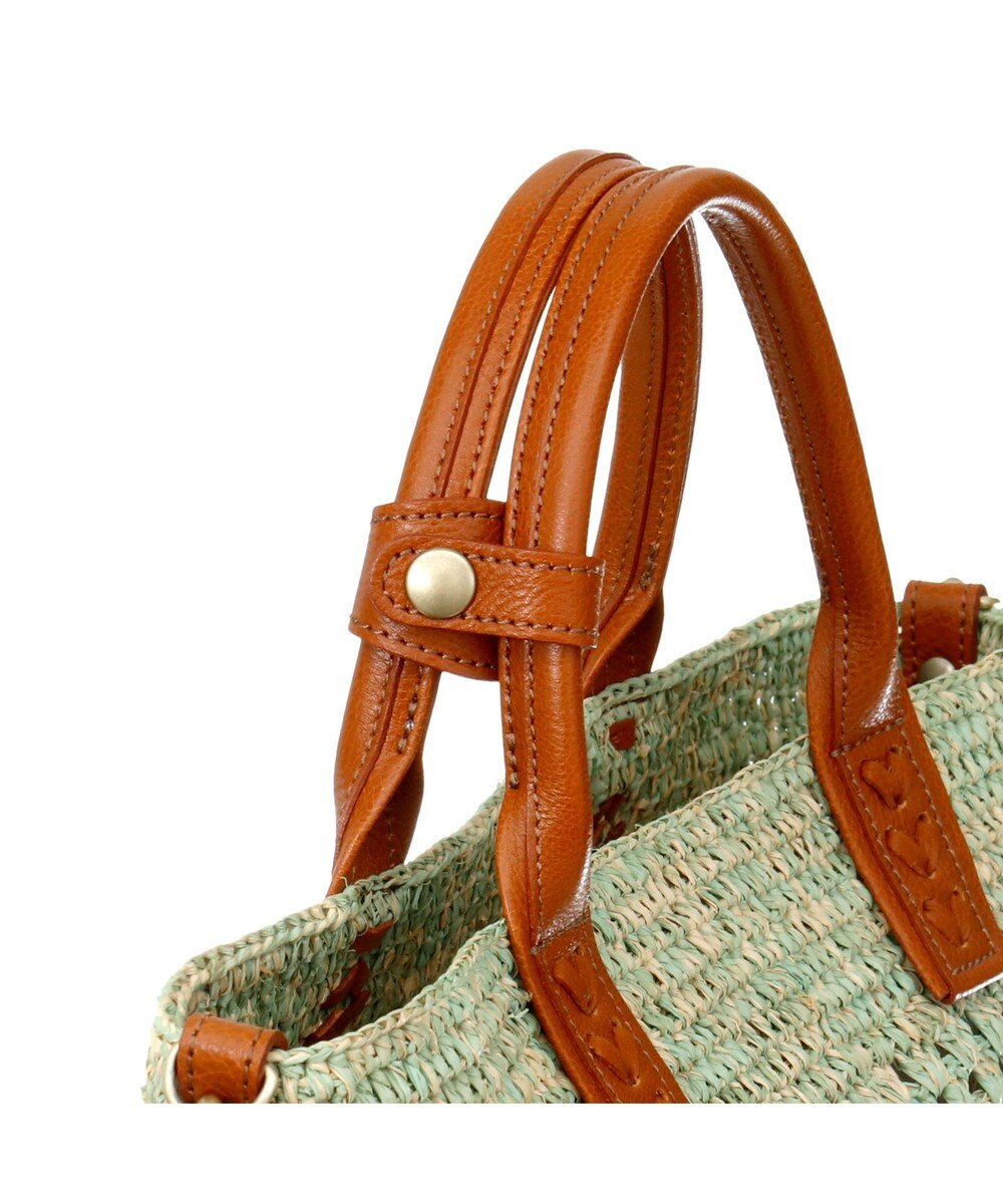 IBIZA ラフィア　2WAYバッグ 