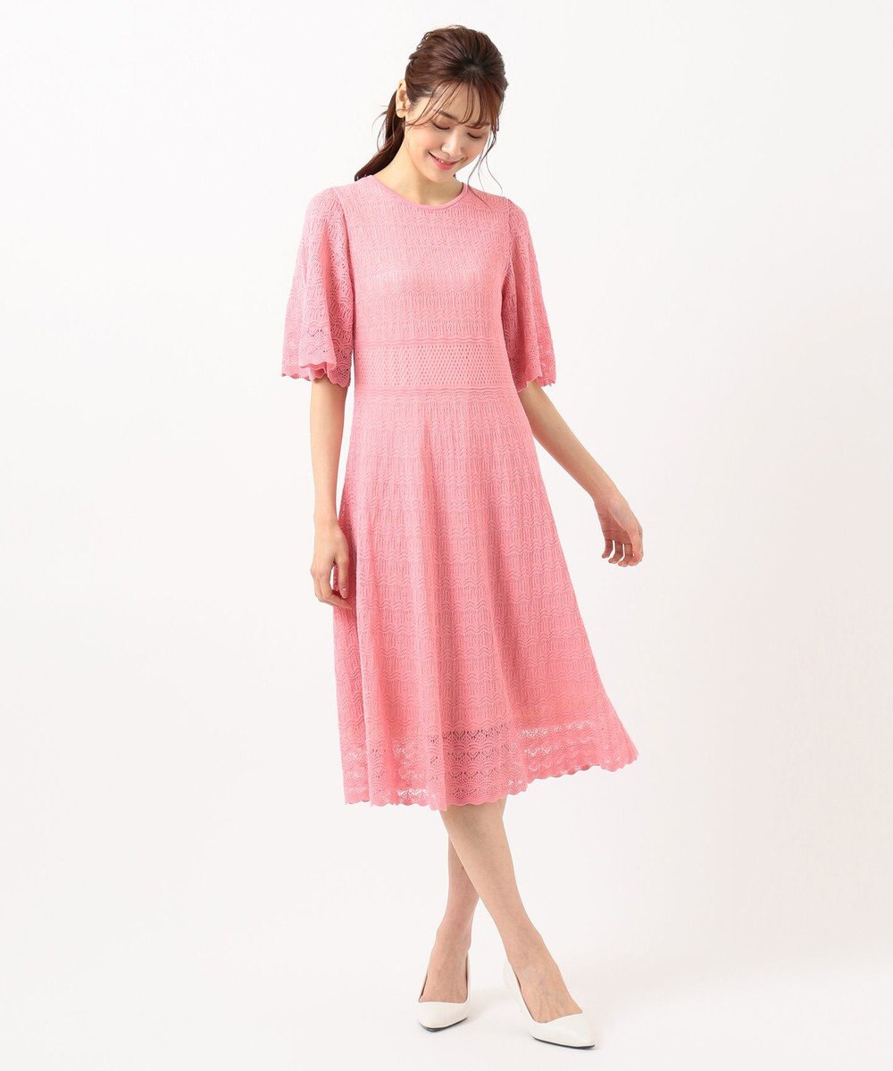 CROCHET KNITDRESS ニットドレス / TOCCA | ファッション通販 【公式