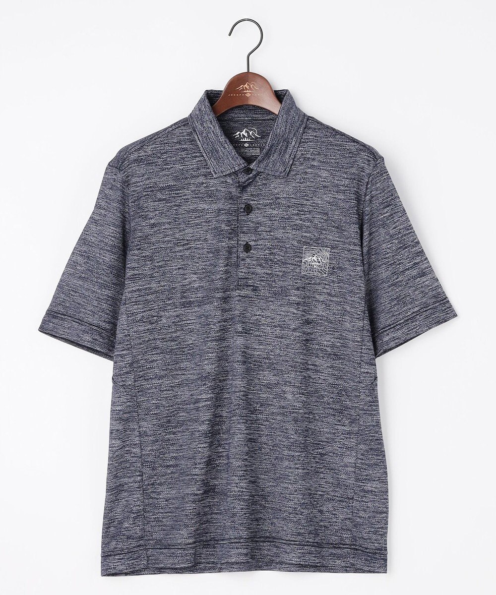 JOSEPH ABBOUD MOUNTAIN 【ゆったり】ドライクールスキンアウトドアポロシャツ 