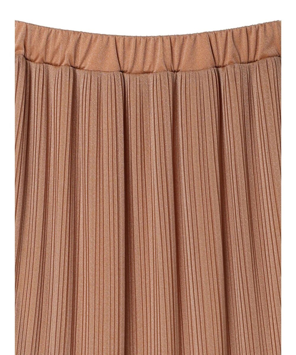 Green Parks ラメプリーツＩラインスカート 