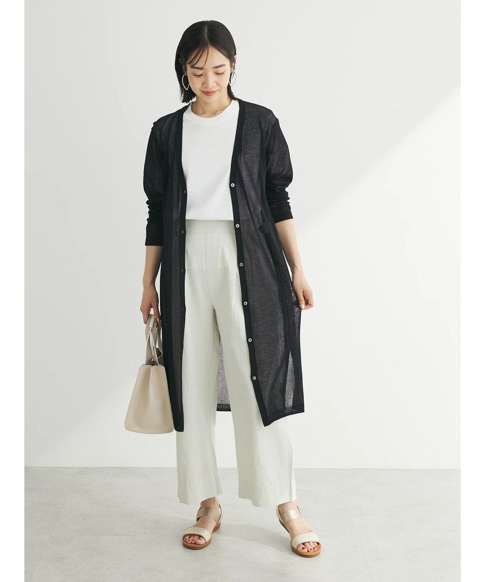 Green Parks 推しニット　ロング丈カーディガン 