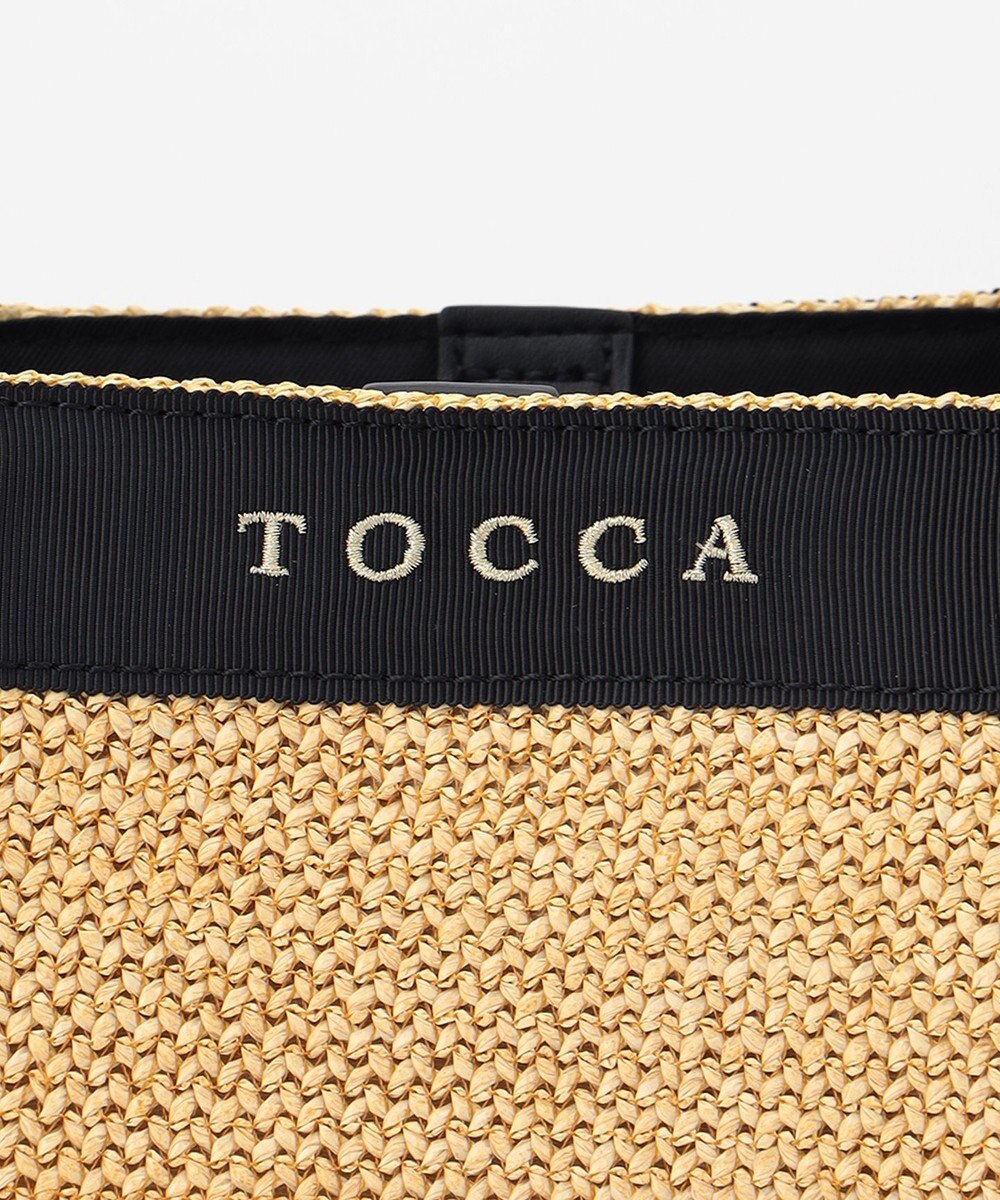 TOCCA SIDE RIBBON BASKET かごバッグ 