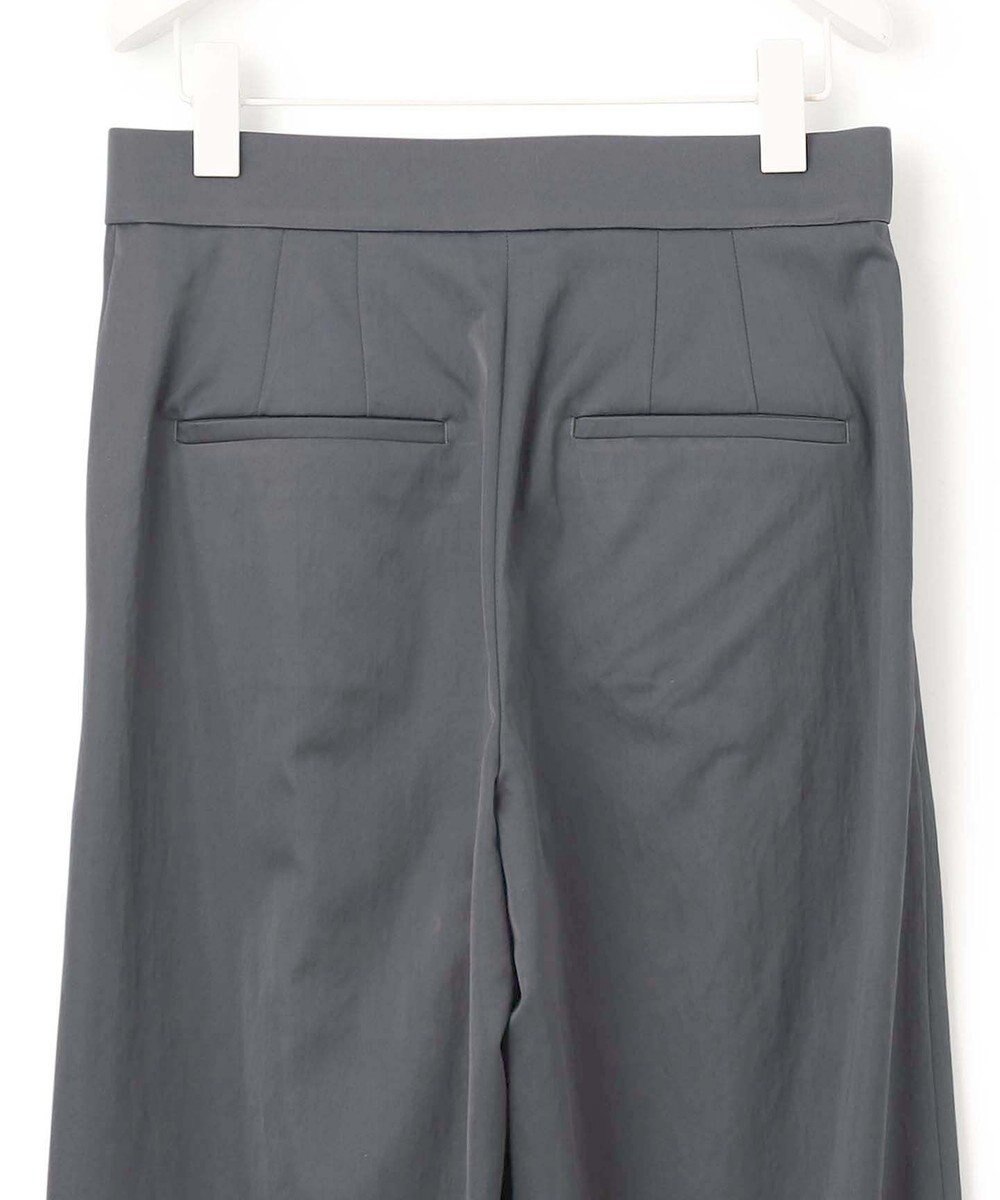 ICB 【接触冷感・UVケア・洗える】 ヴィスコースナイロンサテン ワイドパンツ 