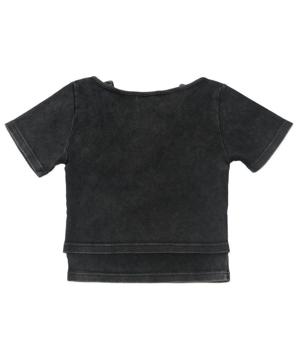 WEGO ヴィンテージライクレースアップT 