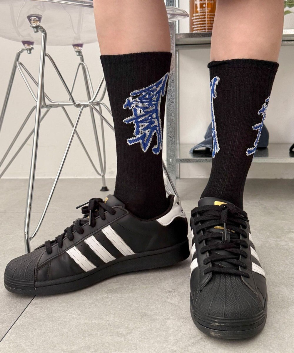 WEGO ロゴデザインソックス（R） 