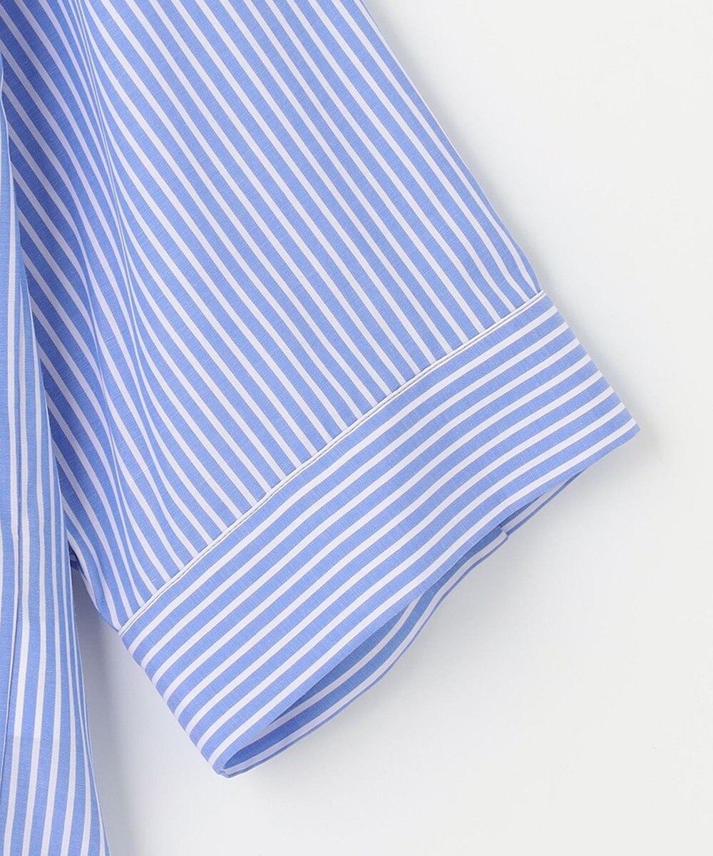 ANY SIS 【洗える】ノーカラーシャツ ブラウス 