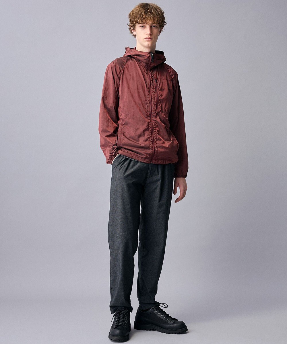 JOSEPH ABBOUD MOUNTAIN 【軽量/ECO撥水/ポケッタブル】ヴィンテージナイロンシャンブレーパーカー 