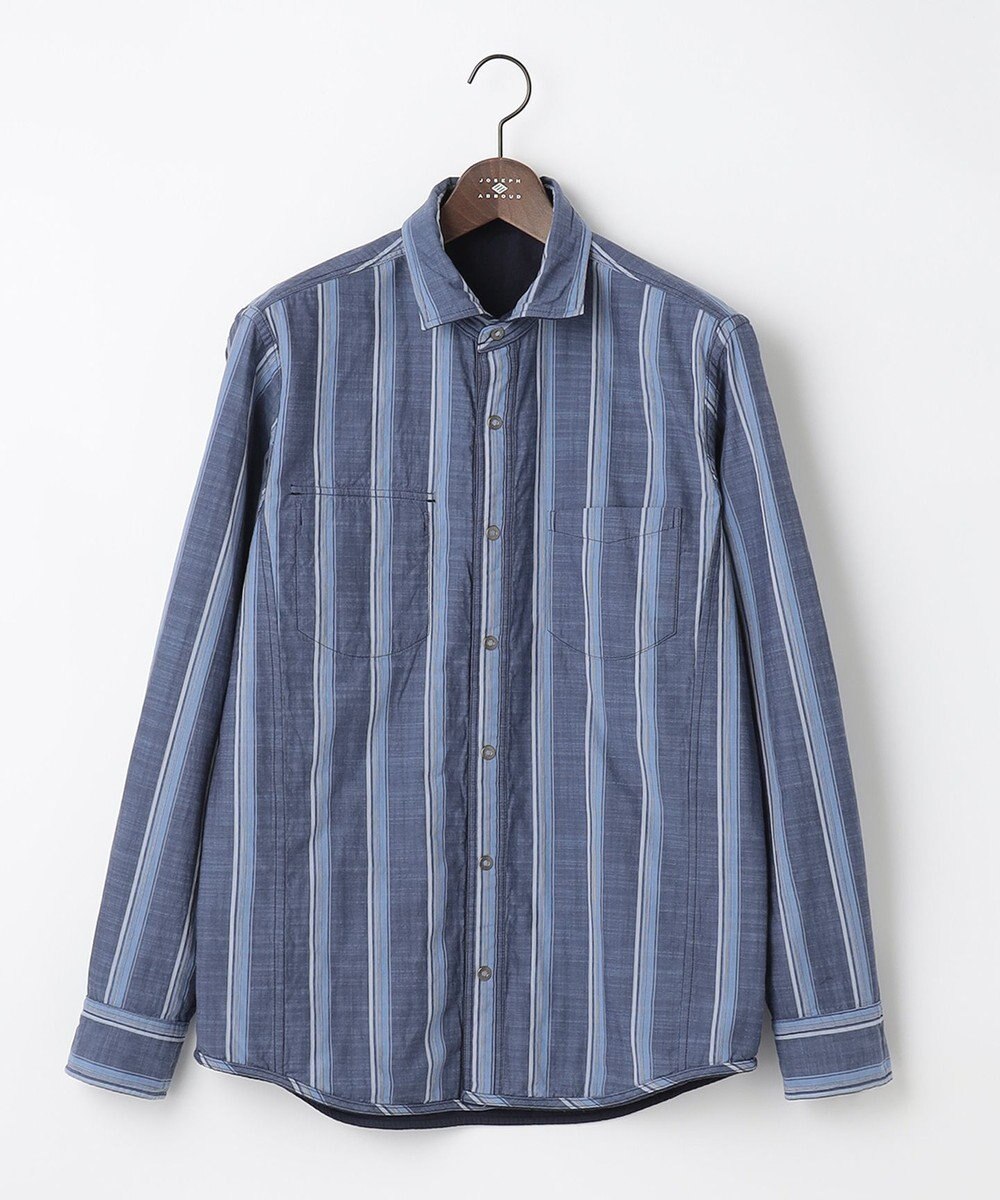 JOSEPH ABBOUD 【人気！1枚で2通りの着こなし】定番 リバーシブルシャツ 