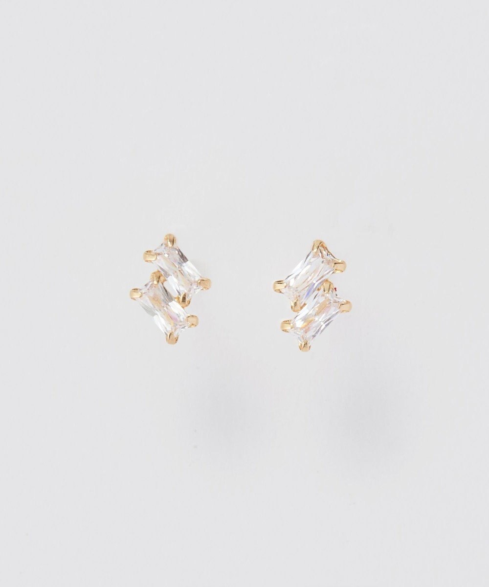 Phoebe 【K10】ツインバケットピアス　ゴールド 