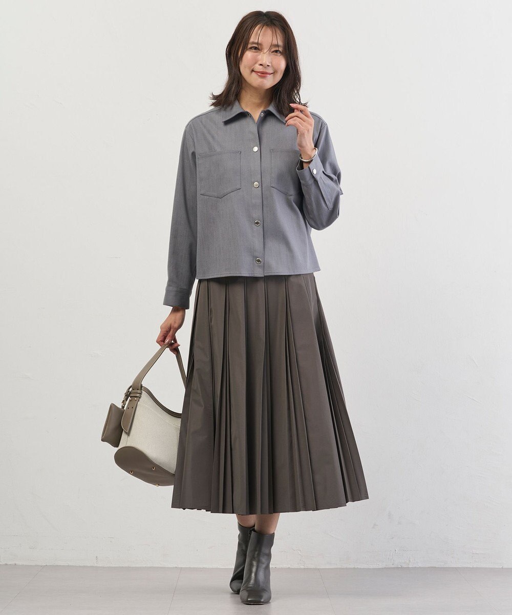 J.PRESS LADIES S セルロースシャンブレー ジャケット 