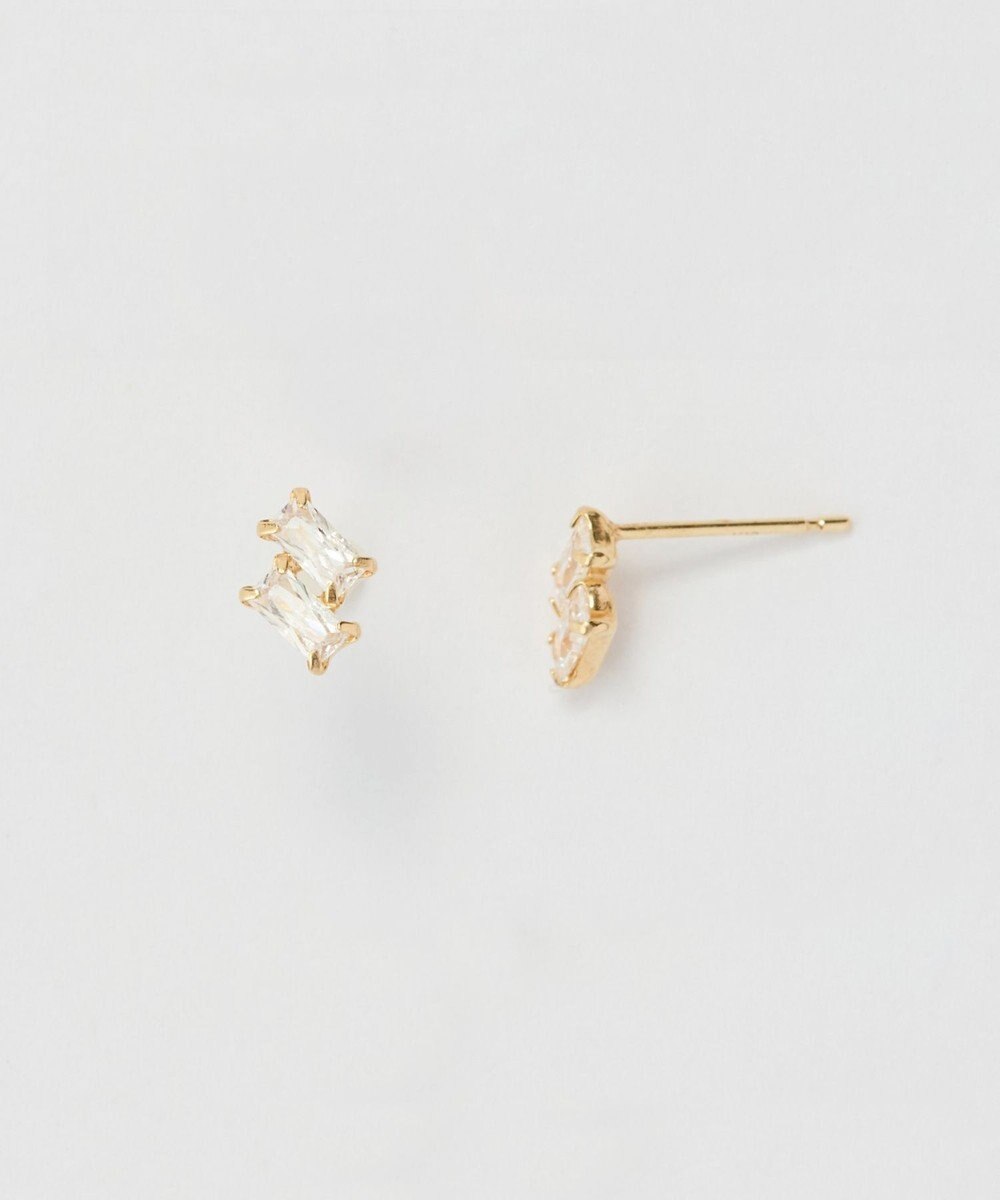 Phoebe 【K10】ツインバケットピアス　ゴールド 