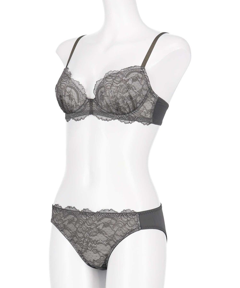 AMPHI ブラジャー ショーツセット まる胸メイク 推し活・推し事応援 Aカップあり 【ブラショーツセット】 上下セット ブラ BBJ201 アンフィ／ワコール 