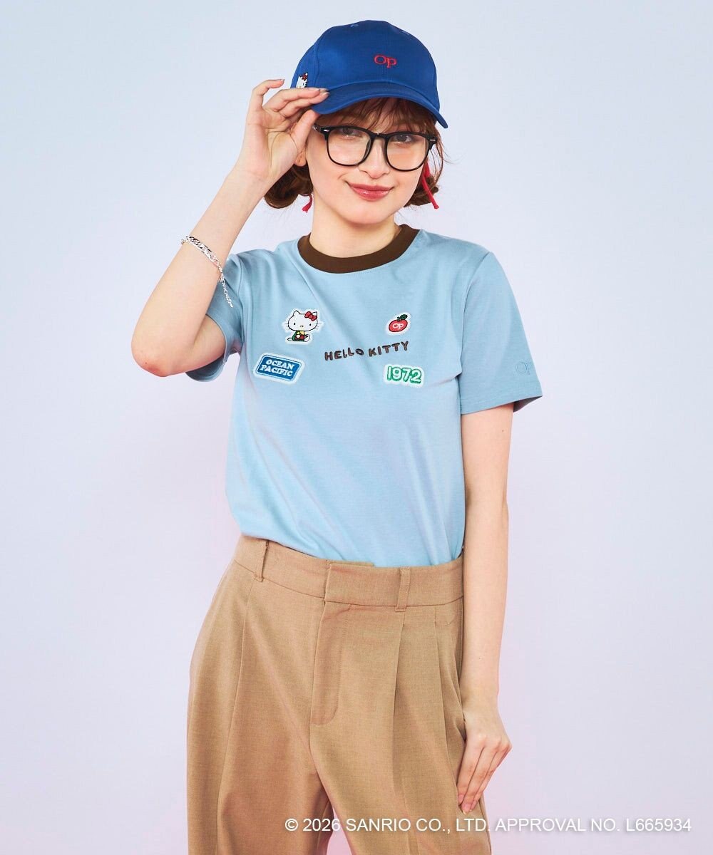 OP／FILA 【Ocean Pacific×ハローキティ】ワンポイントキャップ 