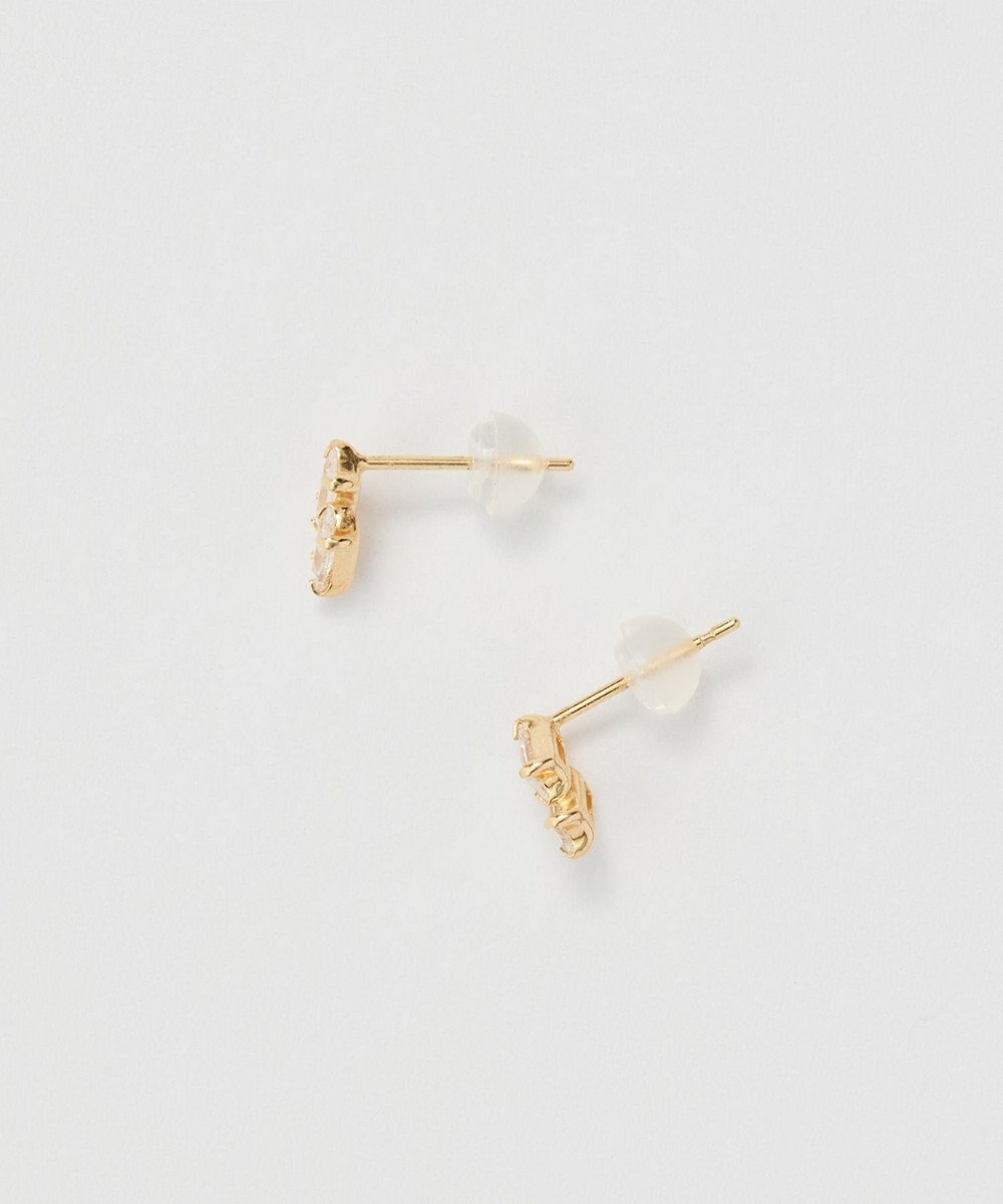 Phoebe 【K10】ツインバケットピアス　ゴールド 