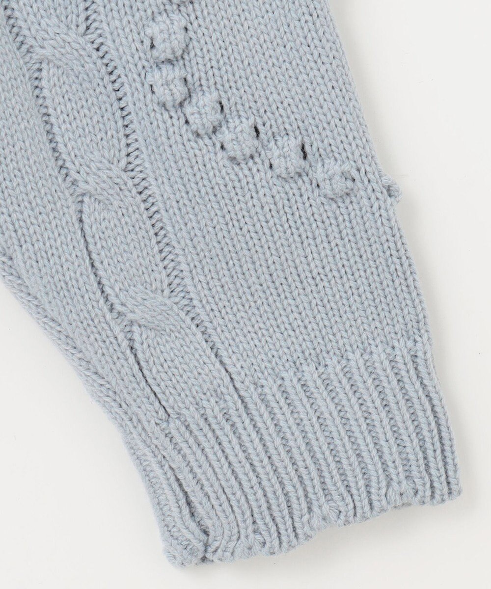 ANY KIDS ハート ニット カーディガン 