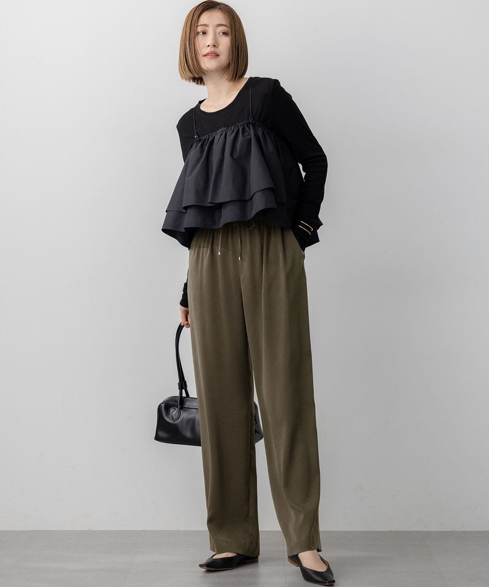 23区 S 【洗える】マルチタフタ ビスチェ 