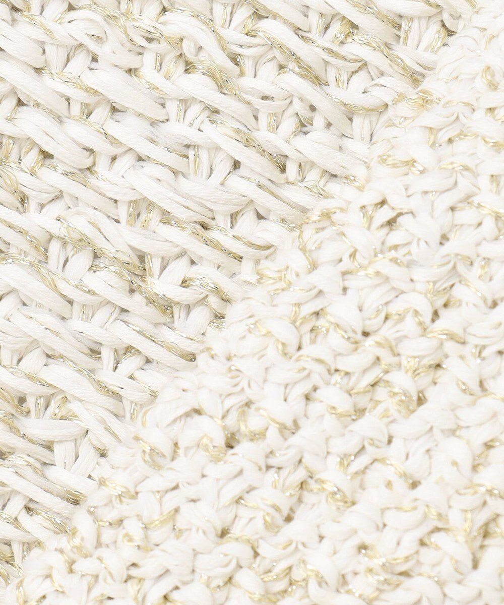 自由区 【カトリエムブーケ】Maille brillante ノーカラーアウター 