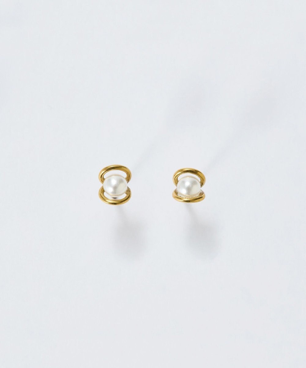 Phoebe 【金属アレルギー対応】プチメタルパールピアス/サージカルステンレス 