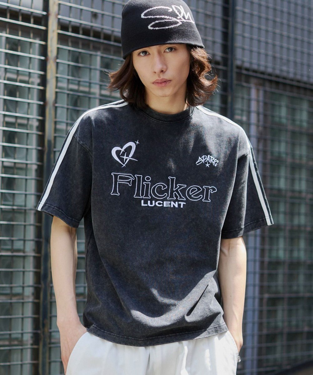 WEGO 【ユニセックス着用ITEM】スリーブラインロゴBIG　T（SS） 