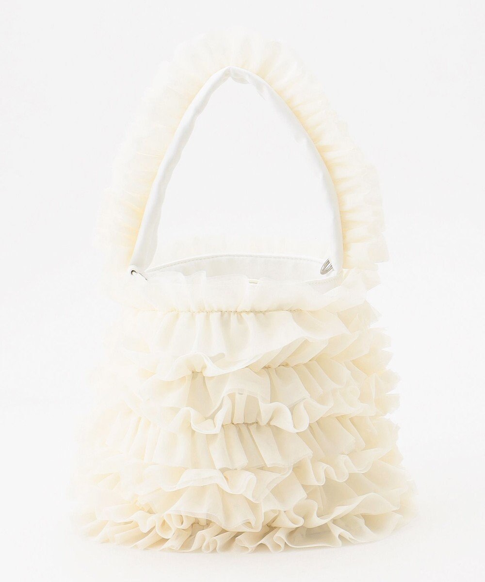 LA BAGAGERIE 【MONICA】チュールフリル2WAYバッグ 