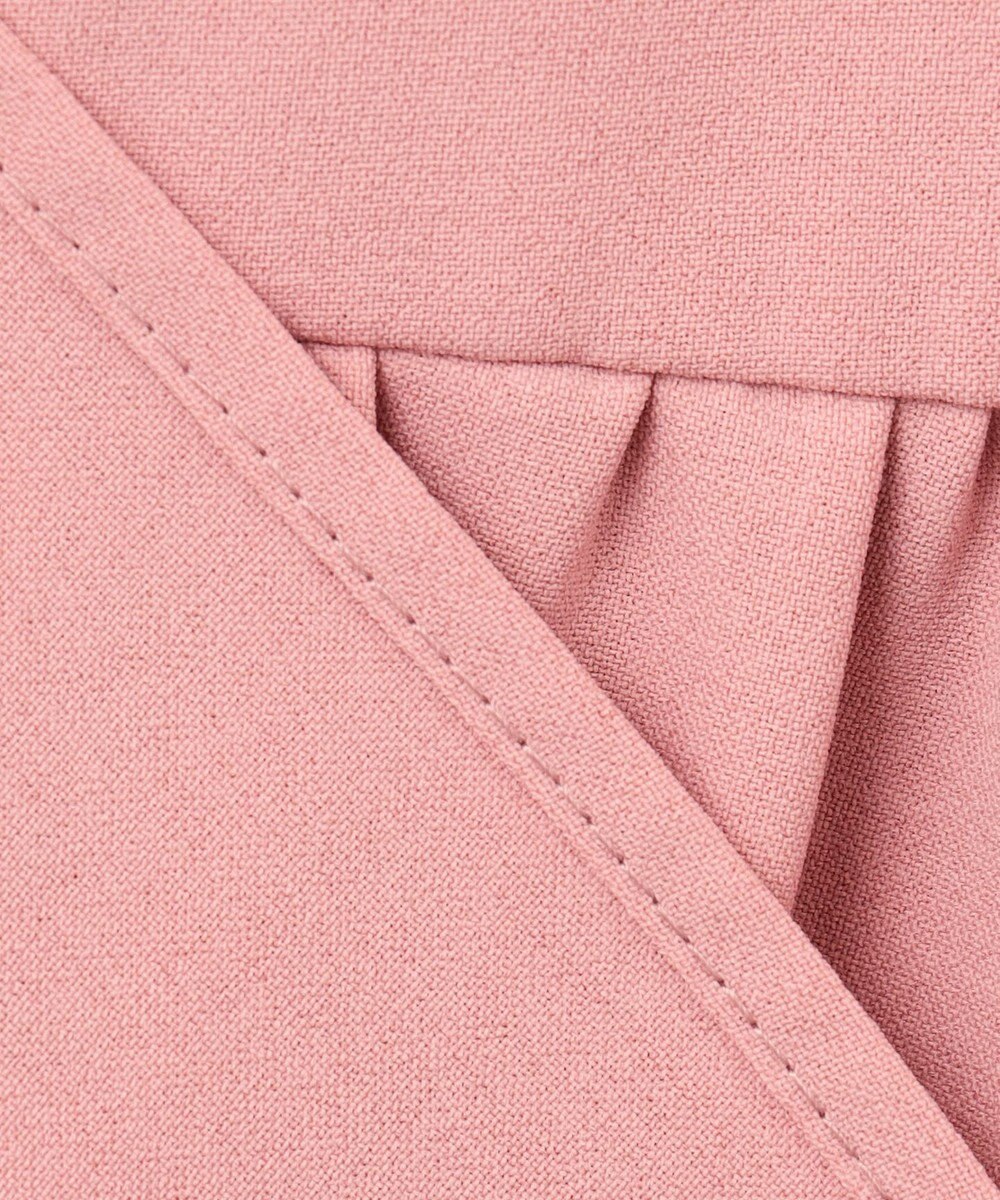 Feroux 【洗える】ペプラム ボウタイブラウス 