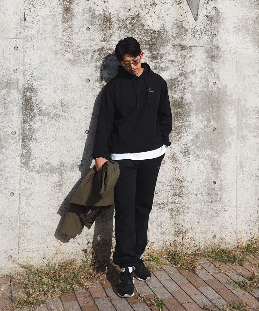 SHARE PARK MENS 【UVカット・吸水速乾・ストレッチ・軽量・アンチピリング 】ダンボールフードパーカー（L・XLサイズ） 