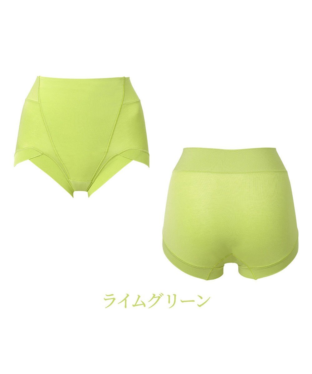 BRADELIS New York 【BRADELIS NewYork peace】綿混楽々dailyソフトショーツ25 補正下着 深め ヒップアップ お腹スッキリ 