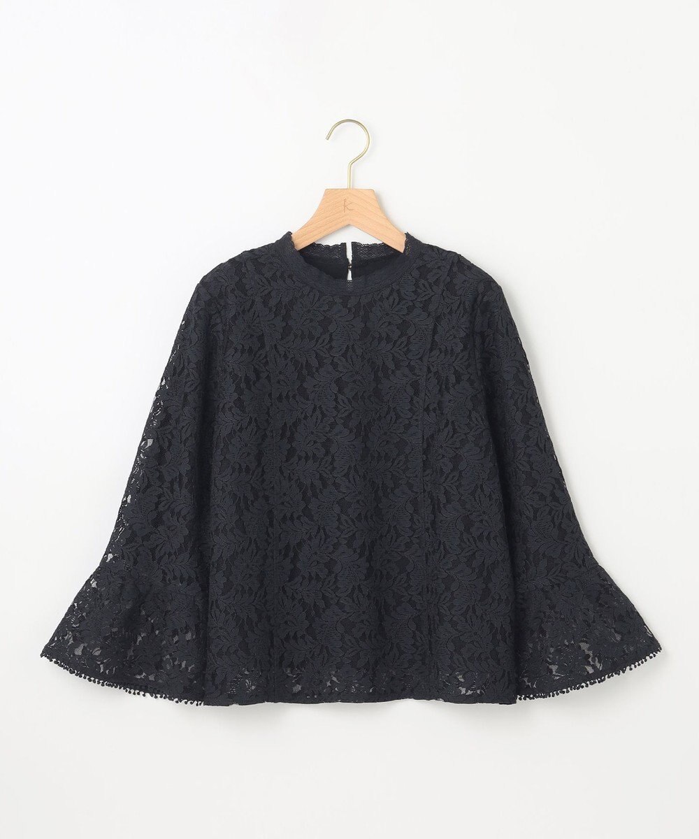 組曲 L 【23SS】ラッセルフラワーレースブラウス 