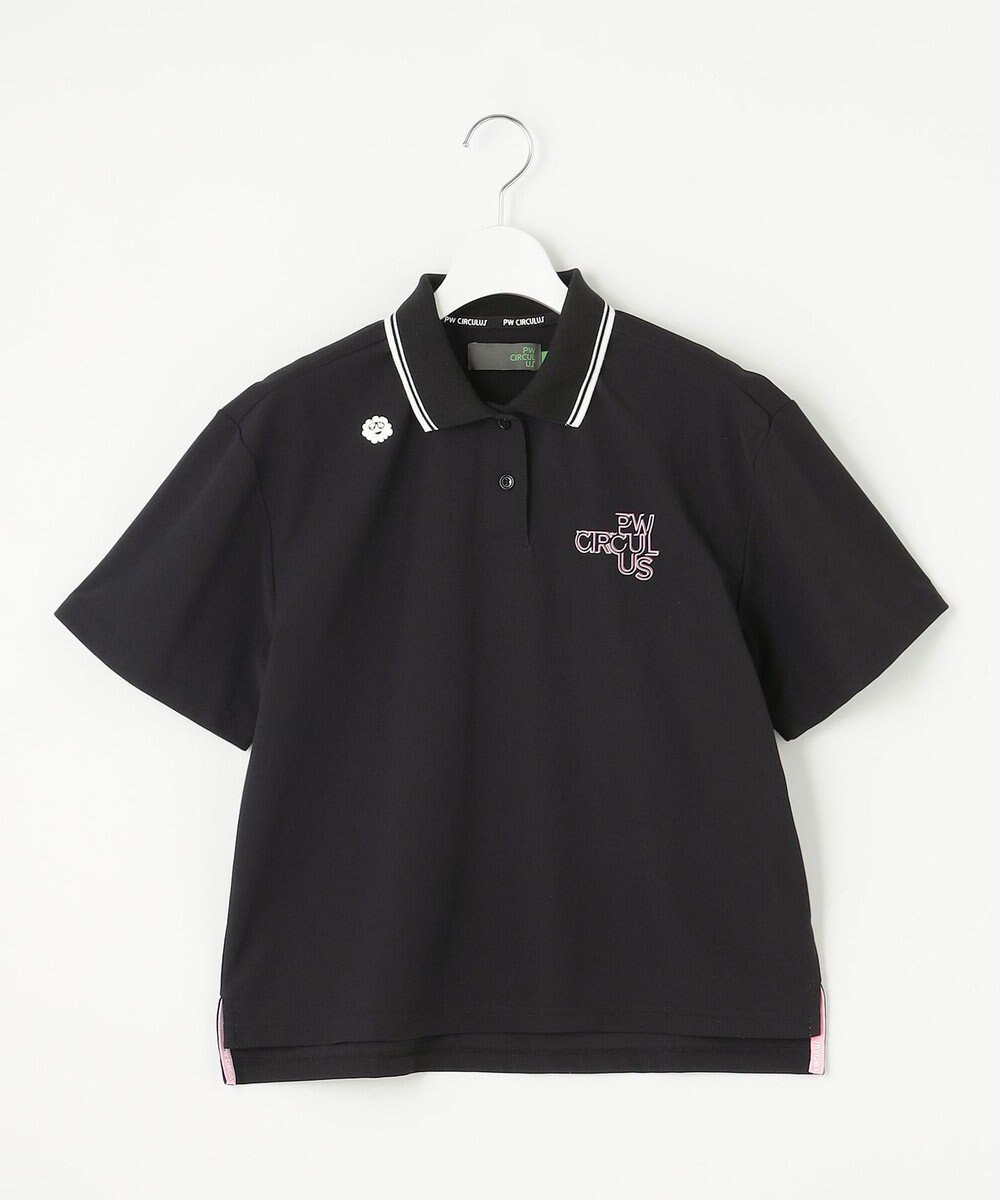 PW CIRCULUS 【UV遮蔽率95.3% UVカット / 速乾 / ストレッチ】【WOMEN】PW NEW ベーシックポロ ゴルフウェア レディース 