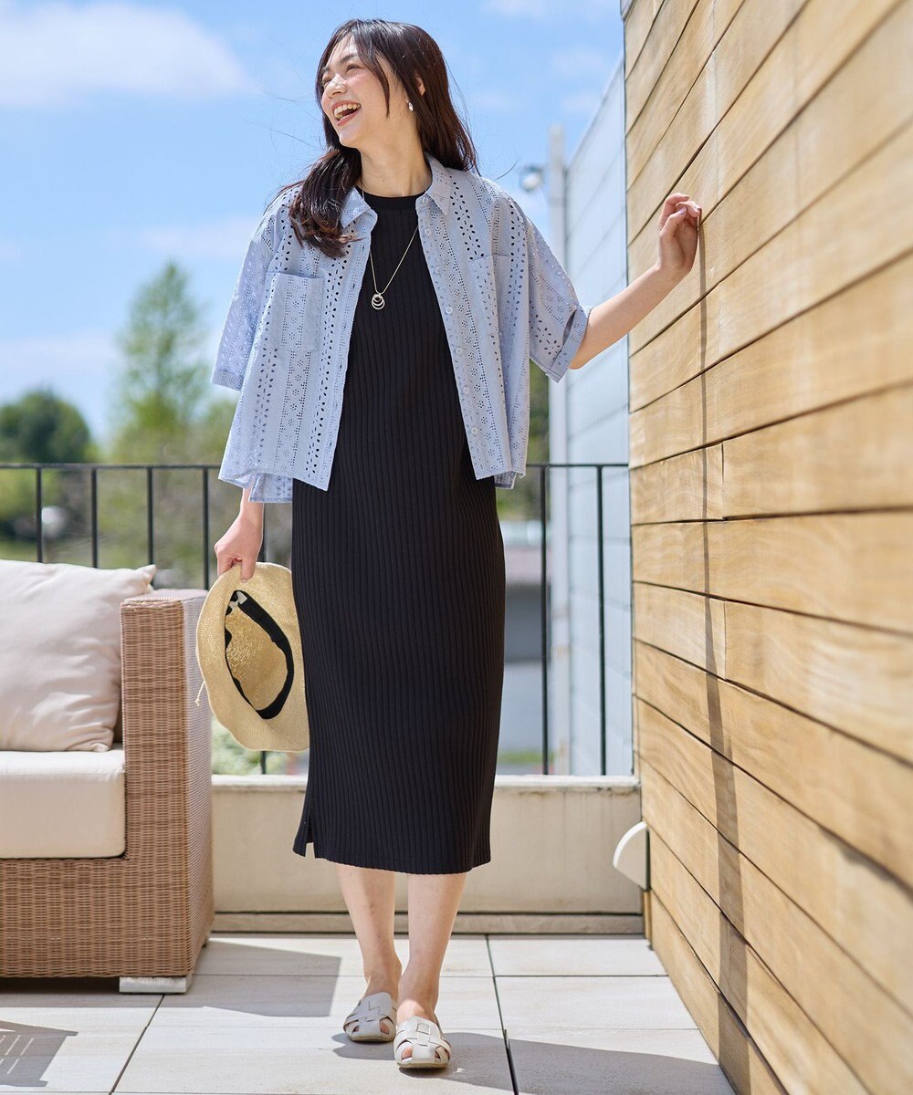 ANY エンブロイダリーシャツ 