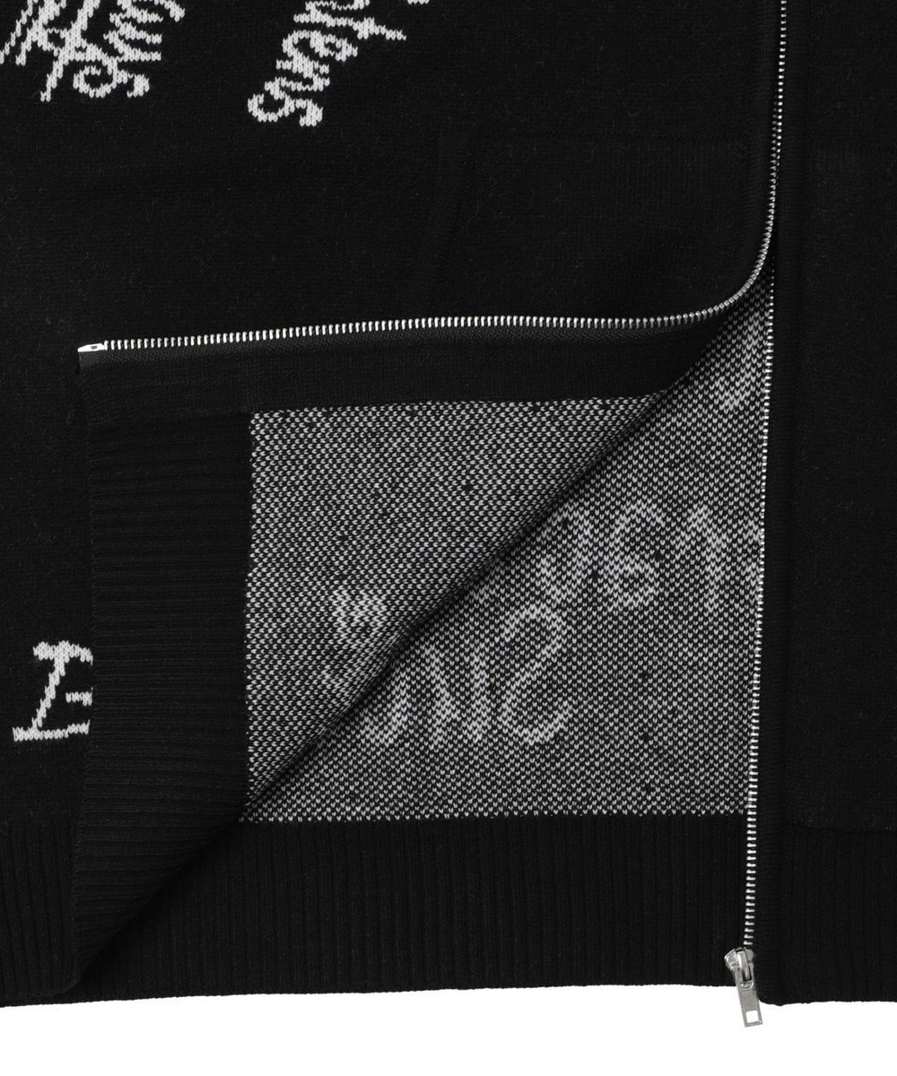 WEGO 【ユニセックス着用ITEM/MLサイズ展開】ジャガードノースリジップパーカー 