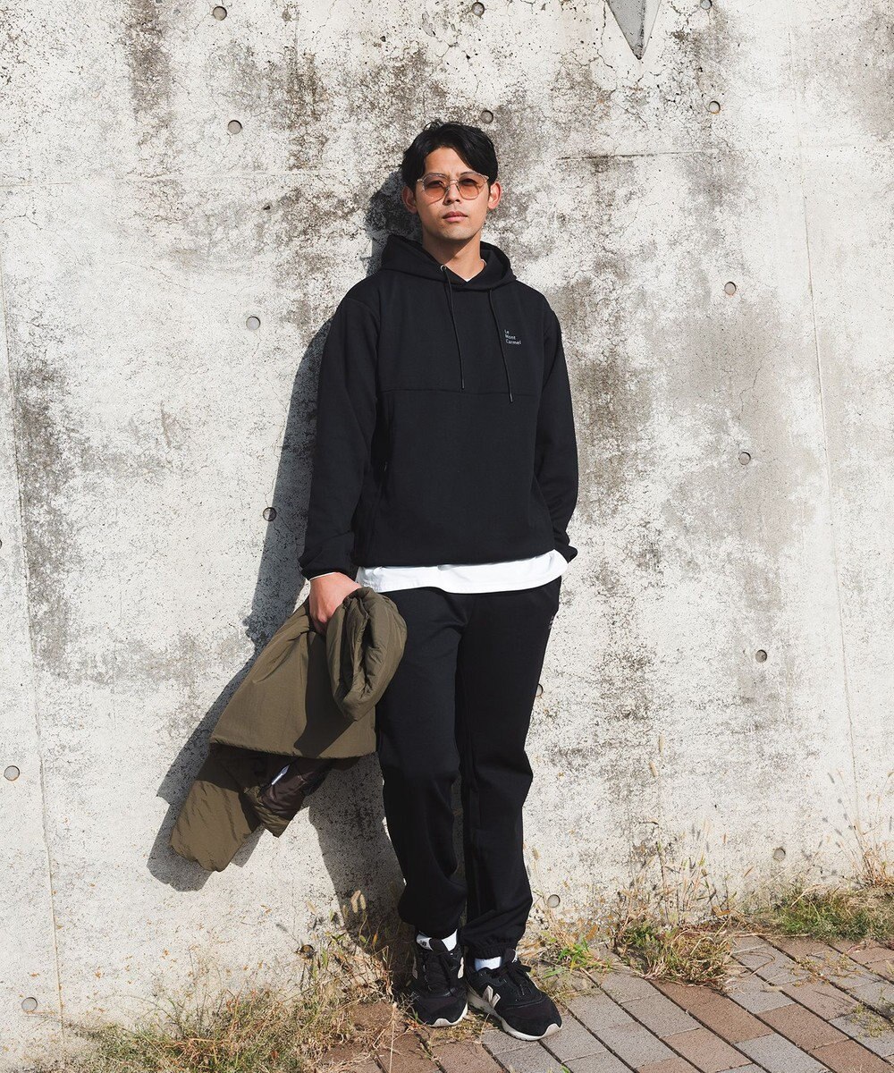 SHARE PARK MENS 【UVカット・吸水速乾・ストレッチ・軽量・アンチピリング 】ダンボールフードパーカー（L・XLサイズ） 