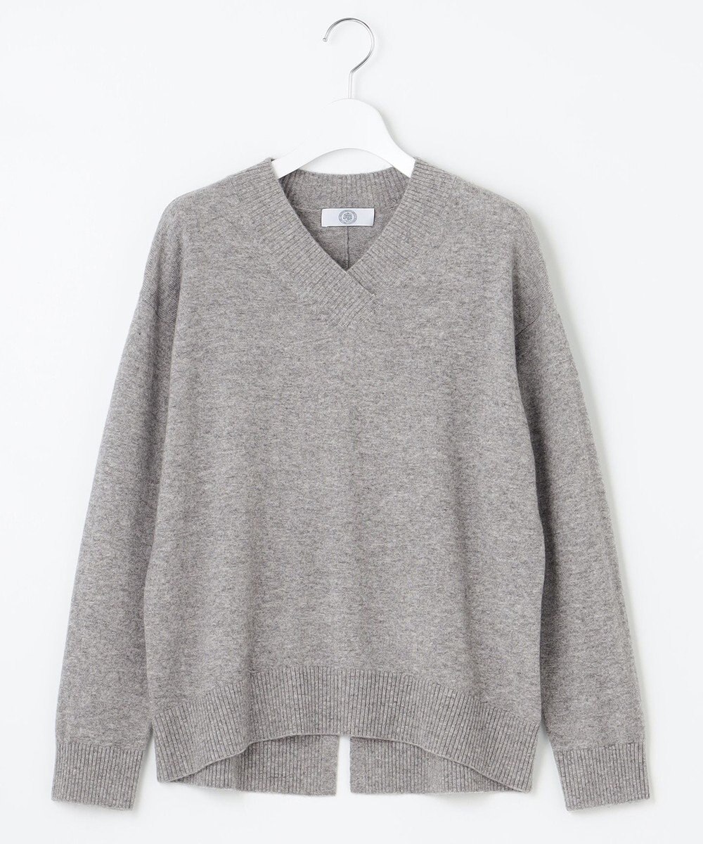 J.PRESS LADIES L 【洗える・WEB限定カラーあり】CASHMERE BLEND Vネック ニット 