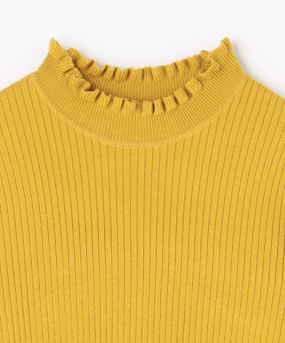 ANY L 【6色展開】フリルネックニット 