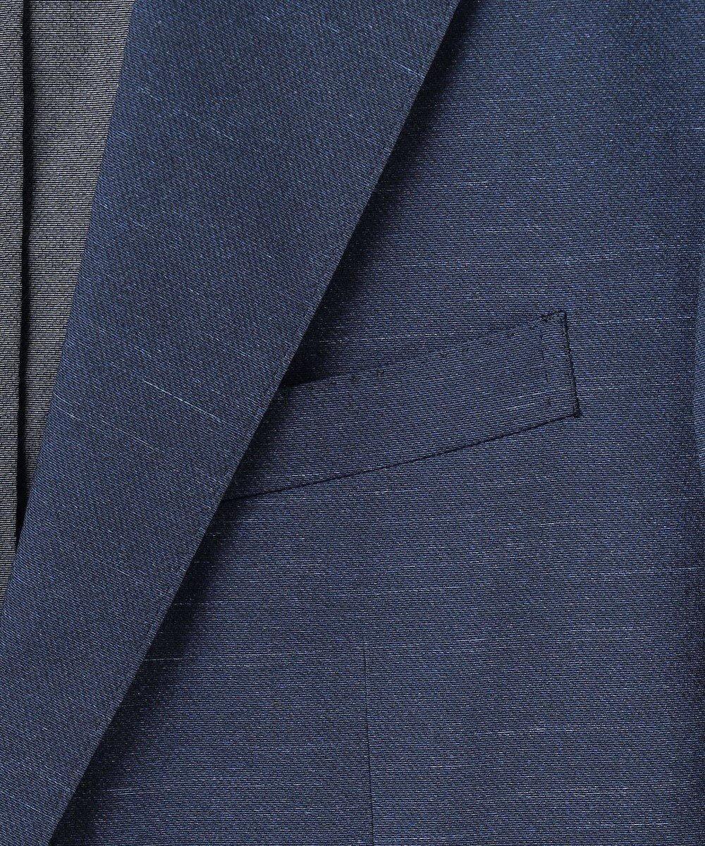 J.PRESS MEN 感動！？上品な見た目に着心地抜群なセットアップ【MECHANICAL】【超軽量 / 清涼感 / 洗える】 ハイパワーストレッチ リネンルックジャケット 